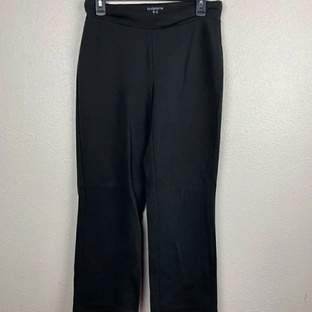 Liz Claiborne Black Casual Pants Size S EUC
